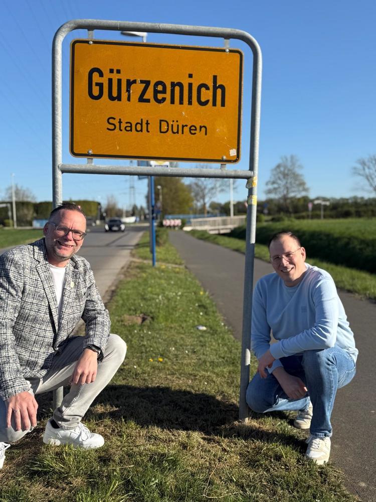 Foto Ingo Weber mit Koppelkandidat Thomas Dembowski