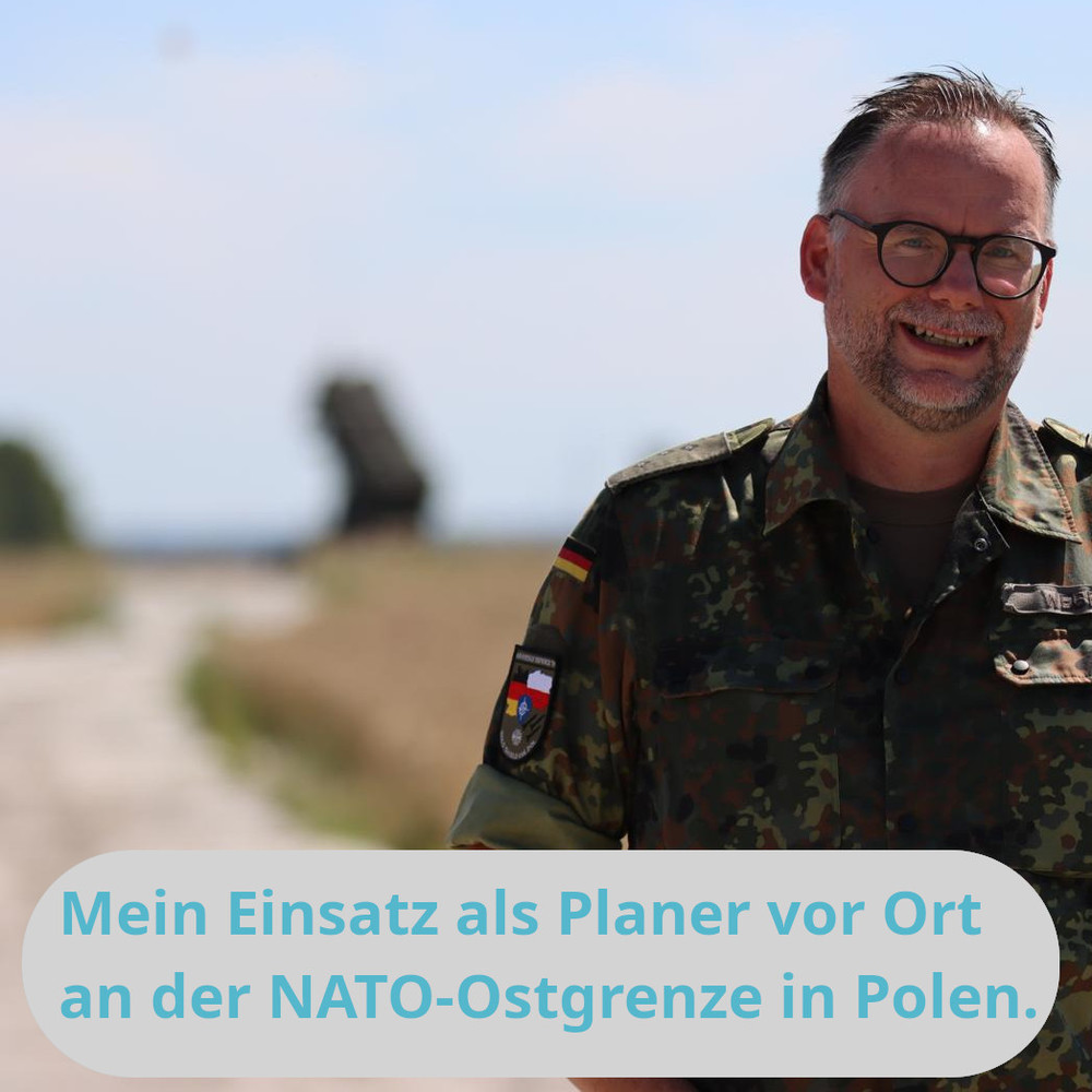 Ingo im Einsatz für die NATO