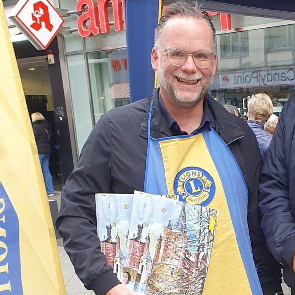 Ingo im Einsatz für den Lions Club Düren